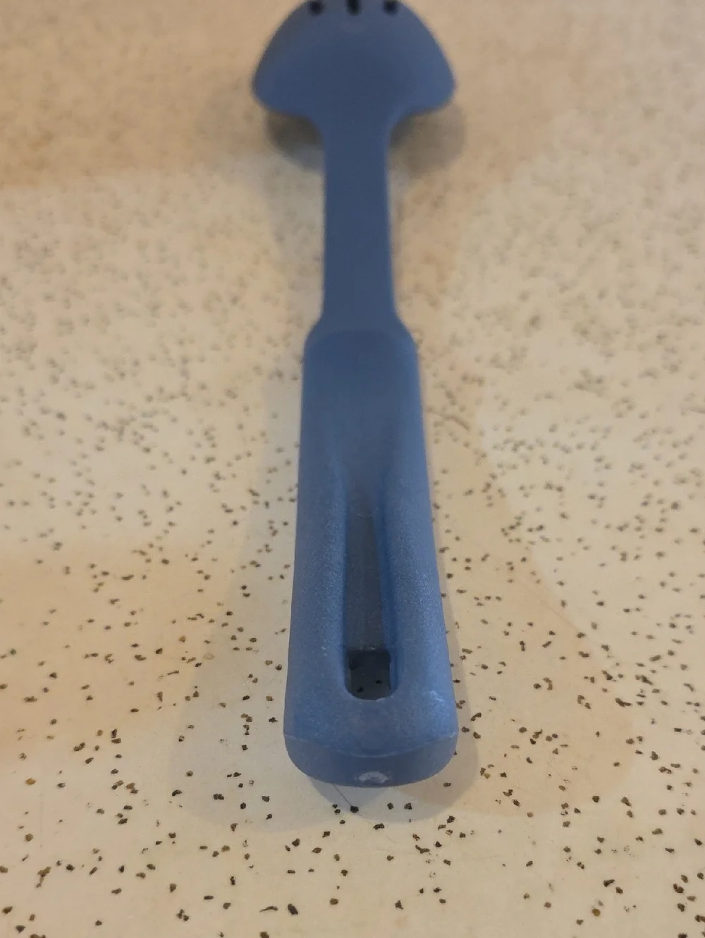 Pampered Chef‎ Blue Nylon Slotted Serving Spoon 12.75